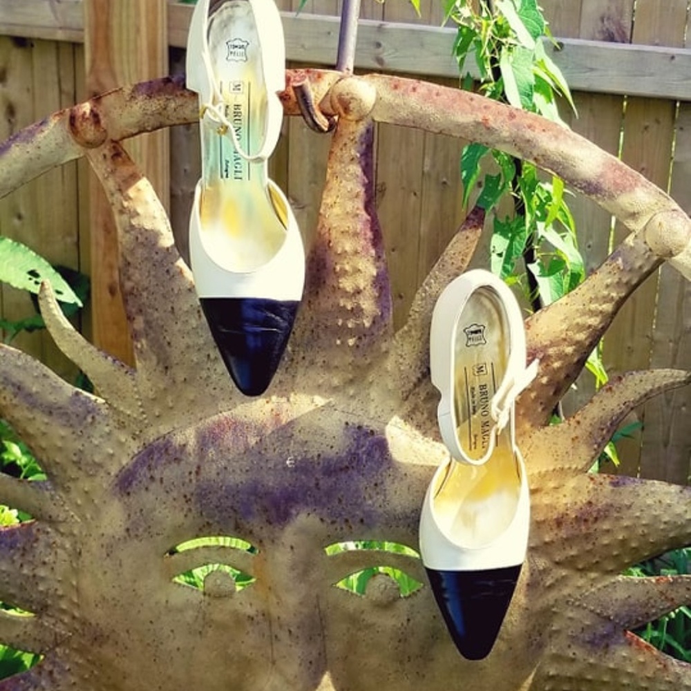 BRUNO MAGLI Strappy HEELS *In Box* - Taupe-cream - Picture 4 of 8